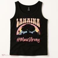 Maui Lahaina Hawaii Banyan Tree Strong Tank Top thumb 2