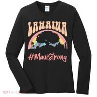 Maui Lahaina Hawaii Banyan Tree Strong Women's Long Sleeve Shirt thumb 0