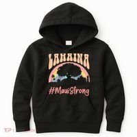 Maui Lahaina Hawaii Banyan Tree Strong Kids Hoodie thumb 0