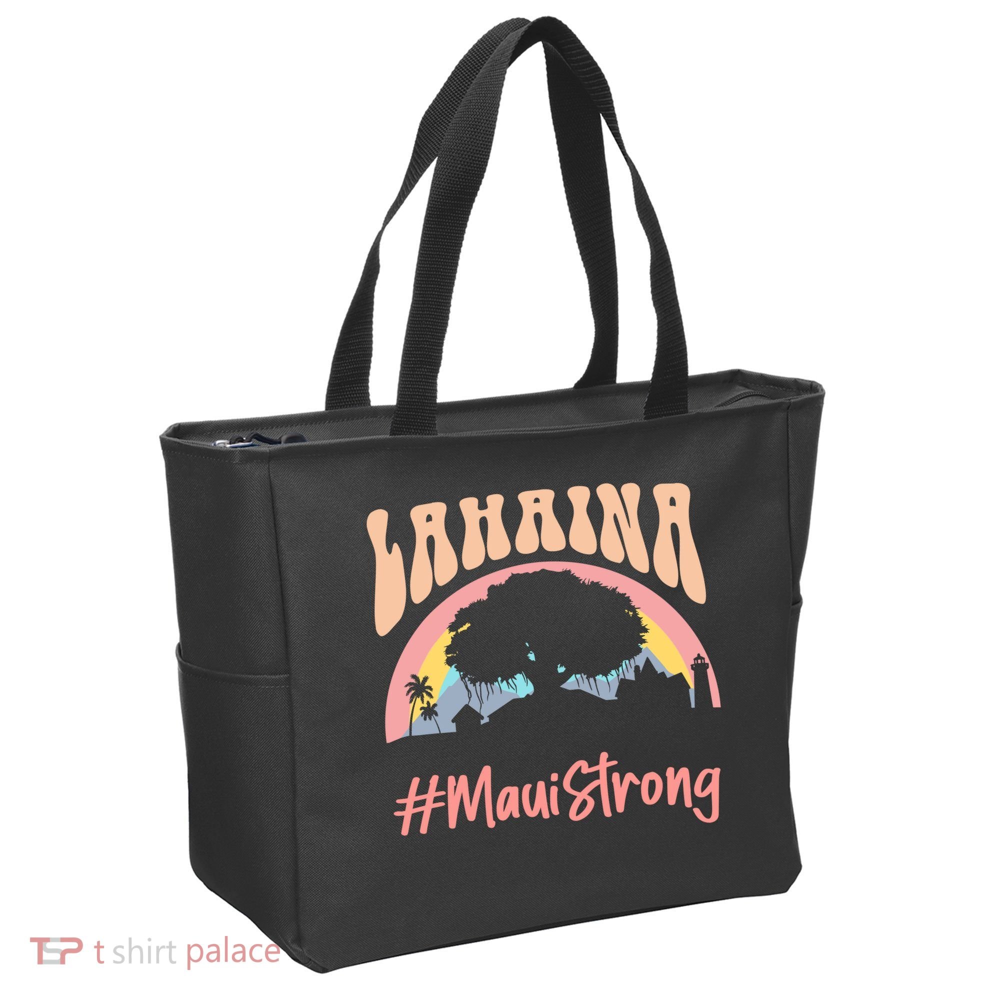 Maui Lahaina Hawaii Banyan Tree Strong Tote Bag