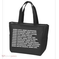 More Love Happiness Kindness Peace Laughs Music Tote Bag thumb 3