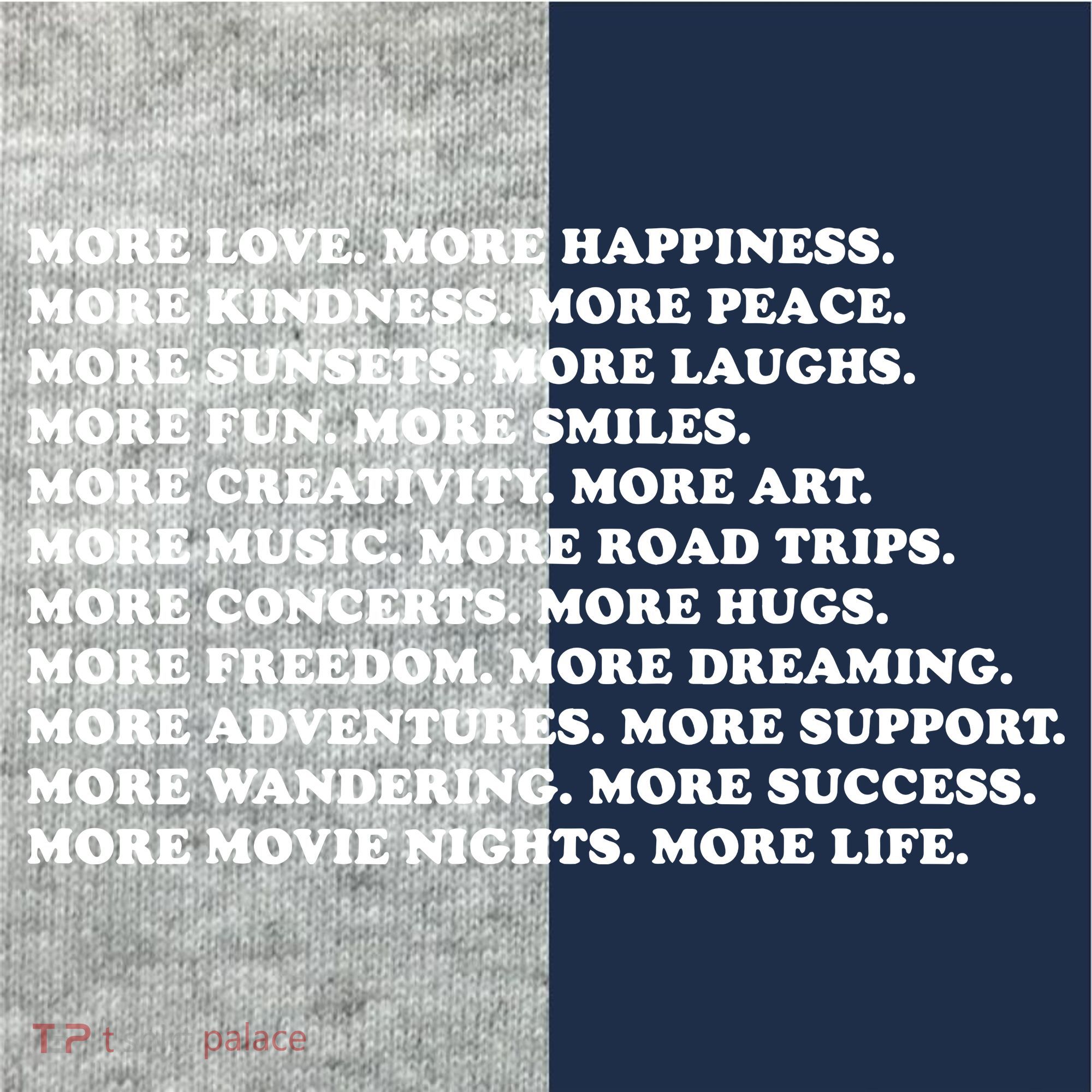 More Love Happiness Kindness Peace Laughs Music Kids Colorblock Raglan Jersey