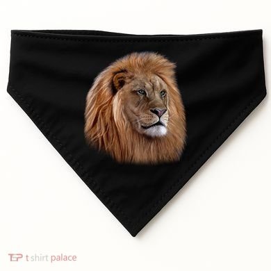 Majestic Lion Head USA-Made Doggie Bandana