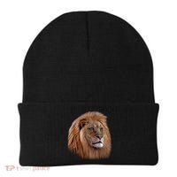 Majestic Lion Head Beanie thumb 0