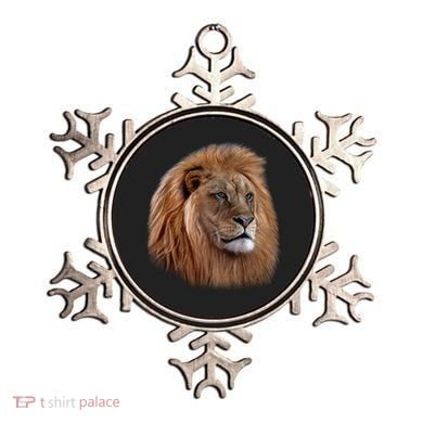 Majestic Lion Head Ornament