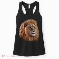 Majestic Lion Head Women's Tank Top thumb 0