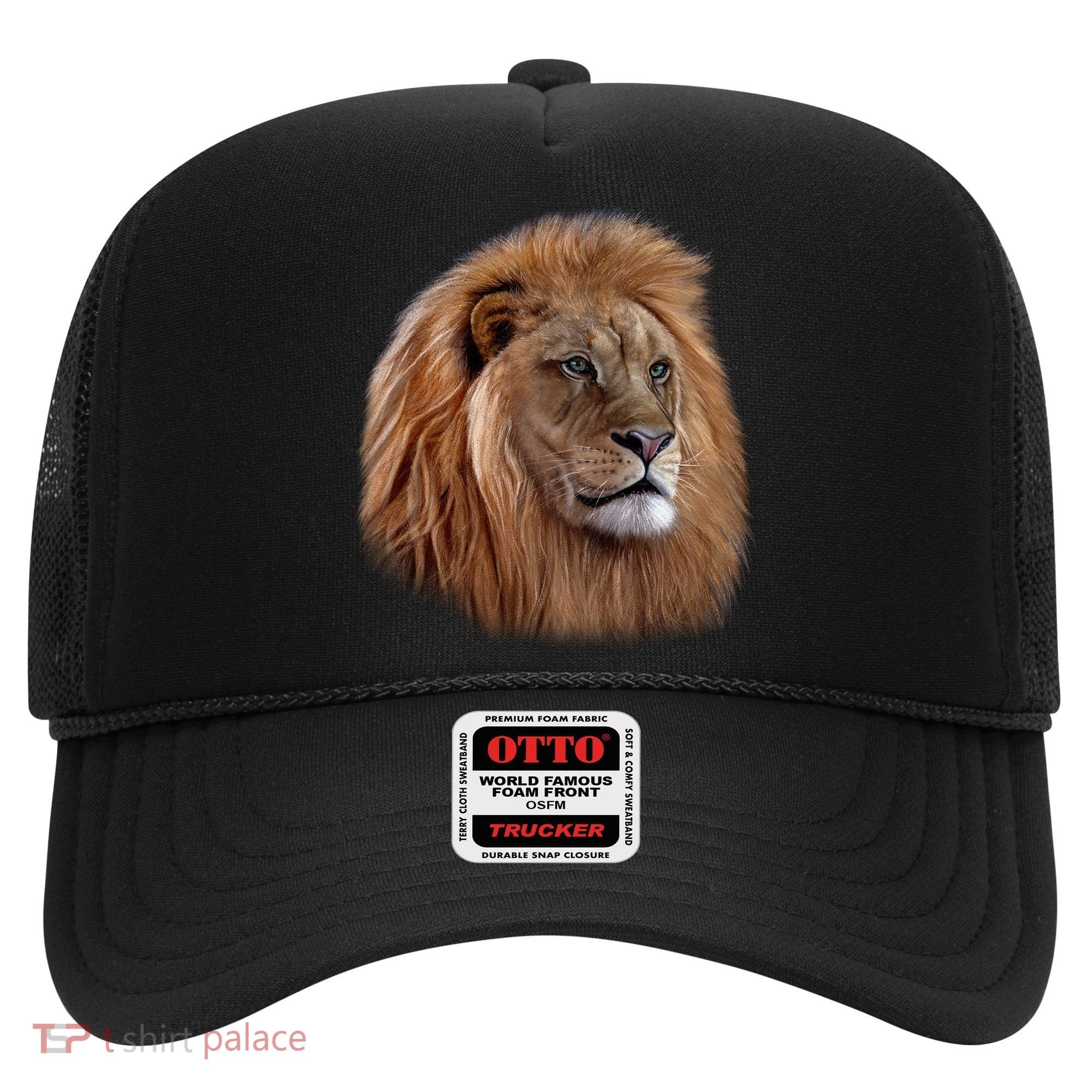 Majestic Lion Head Hat