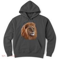 Majestic Lion Head Hoodie thumb 0