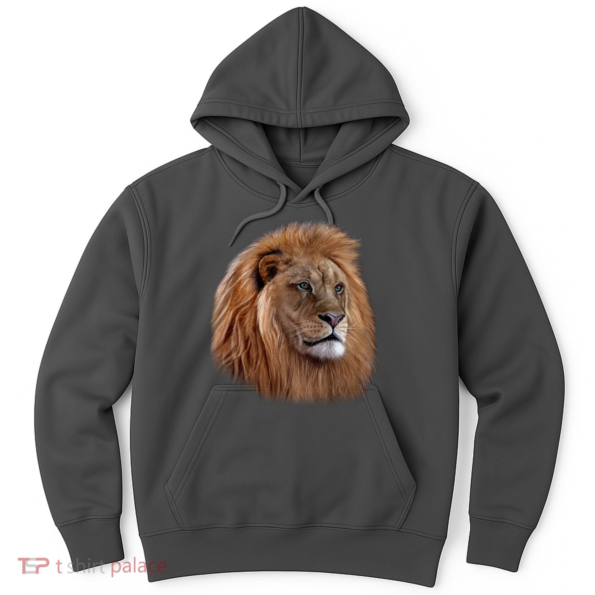 Majestic Lion Head Hoodie
