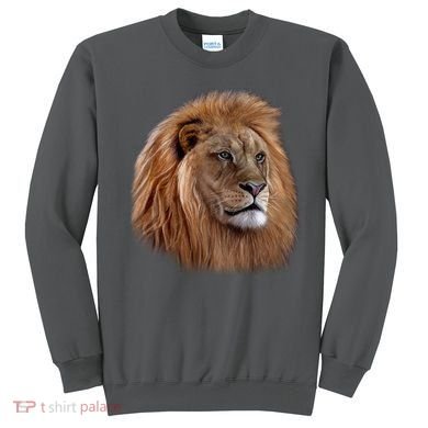 Majestic Lion Head Sweatshirt