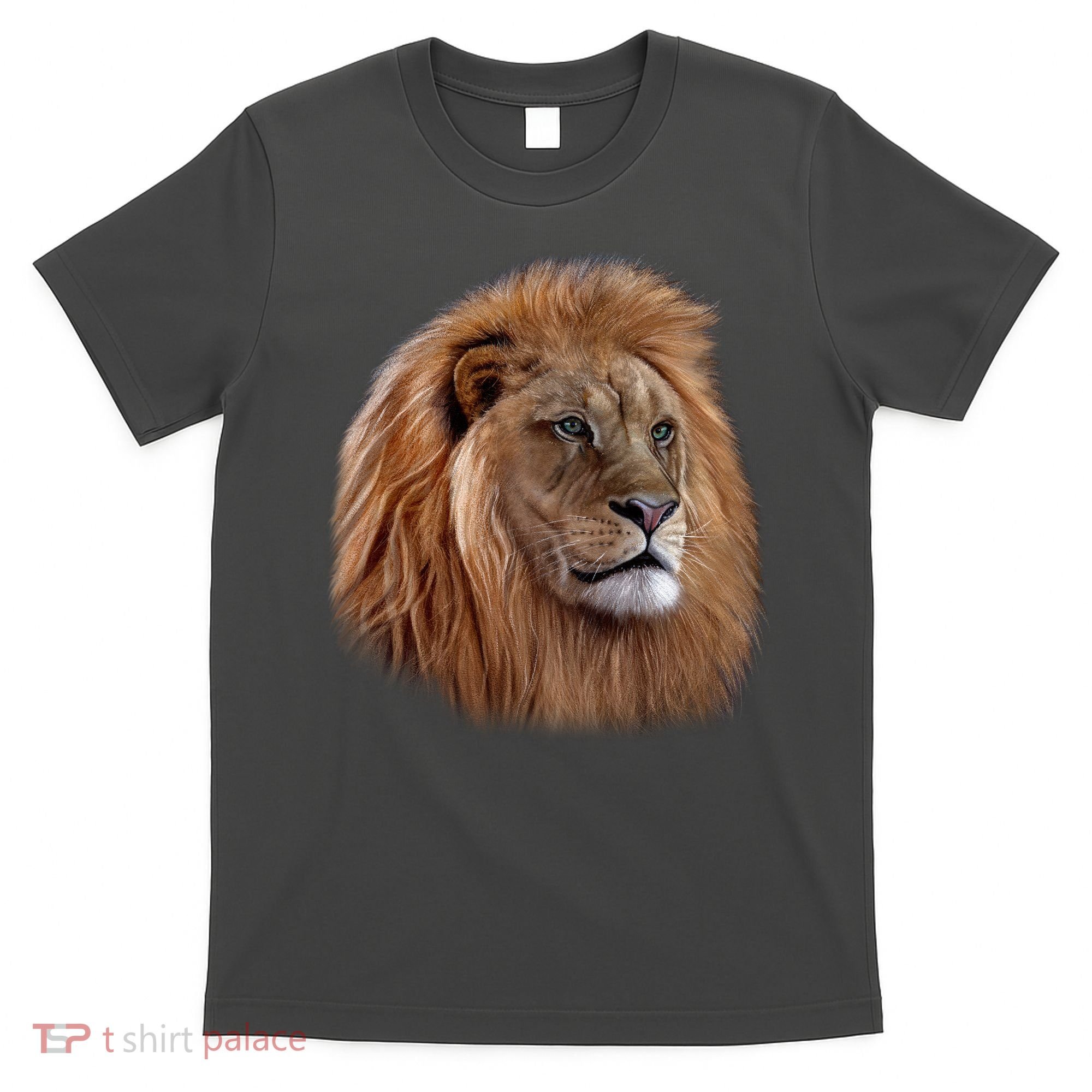 Majestic Lion Head T-Shirt