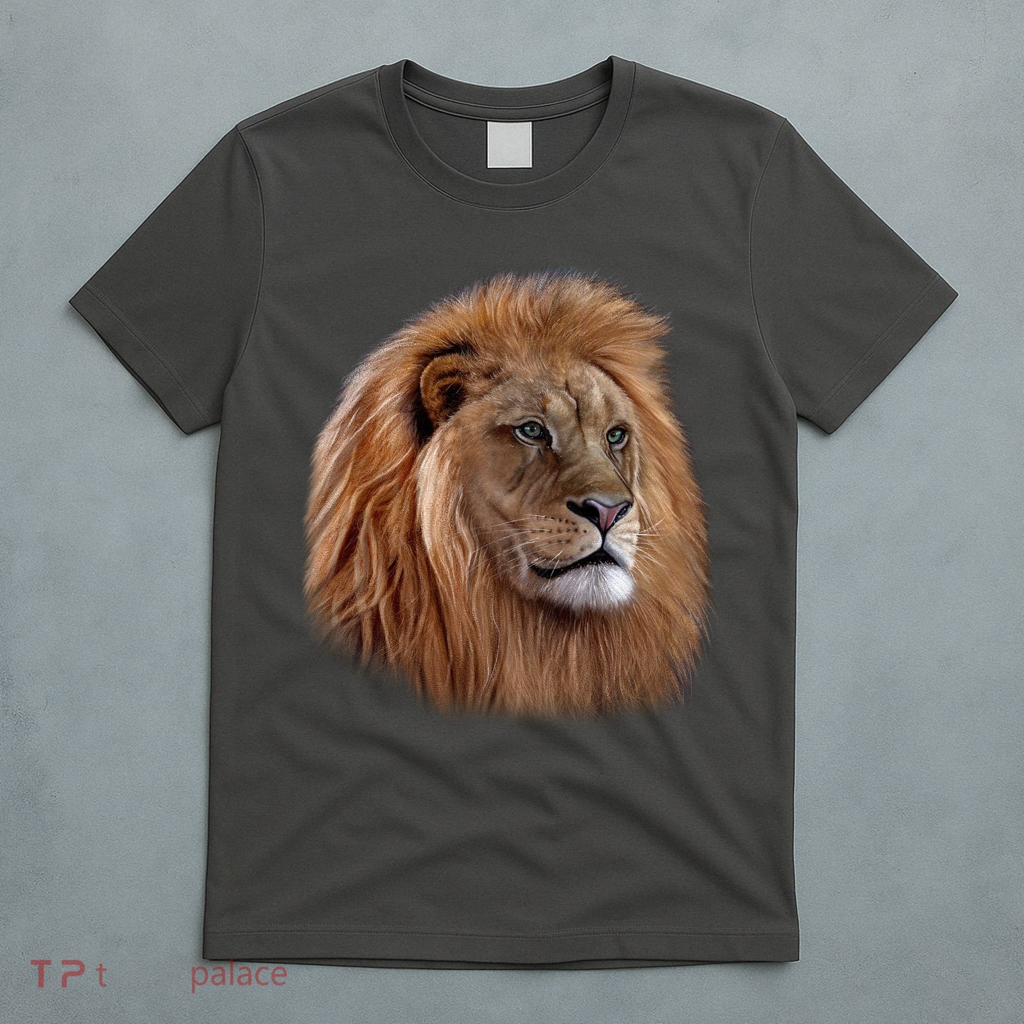 Majestic Lion Head T-Shirt