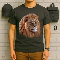 Majestic Lion Head T-Shirt thumb 6