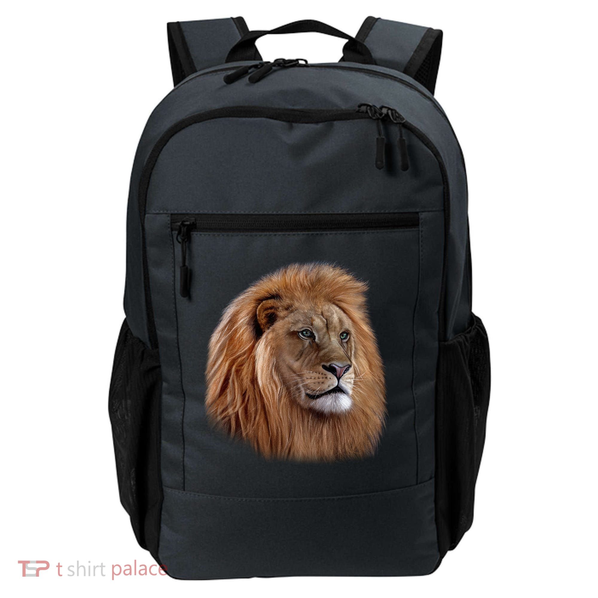 Majestic Lion Head Backpack