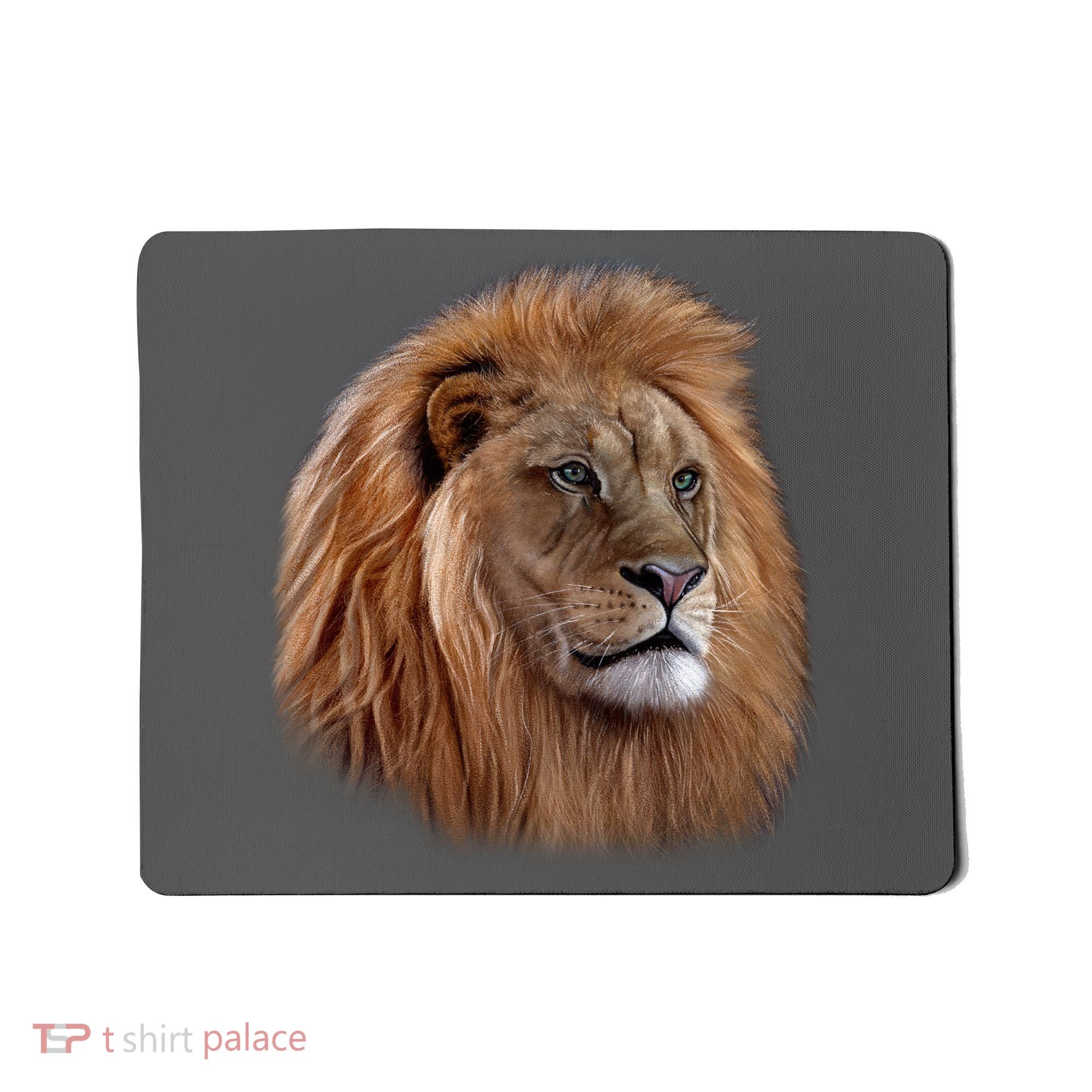 Majestic Lion Head Mousepad