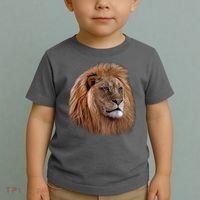 Majestic Lion Head Toddler T-Shirt thumb 2