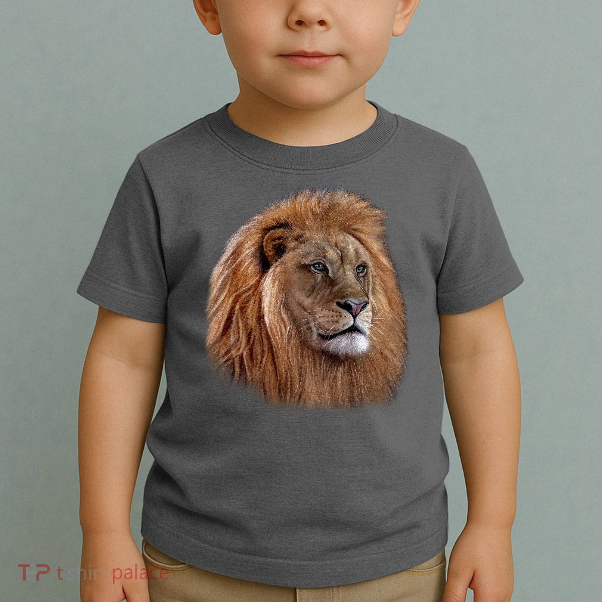 Majestic Lion Head Toddler T-Shirt