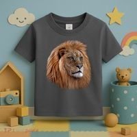 Majestic Lion Head Toddler T-Shirt thumb 3