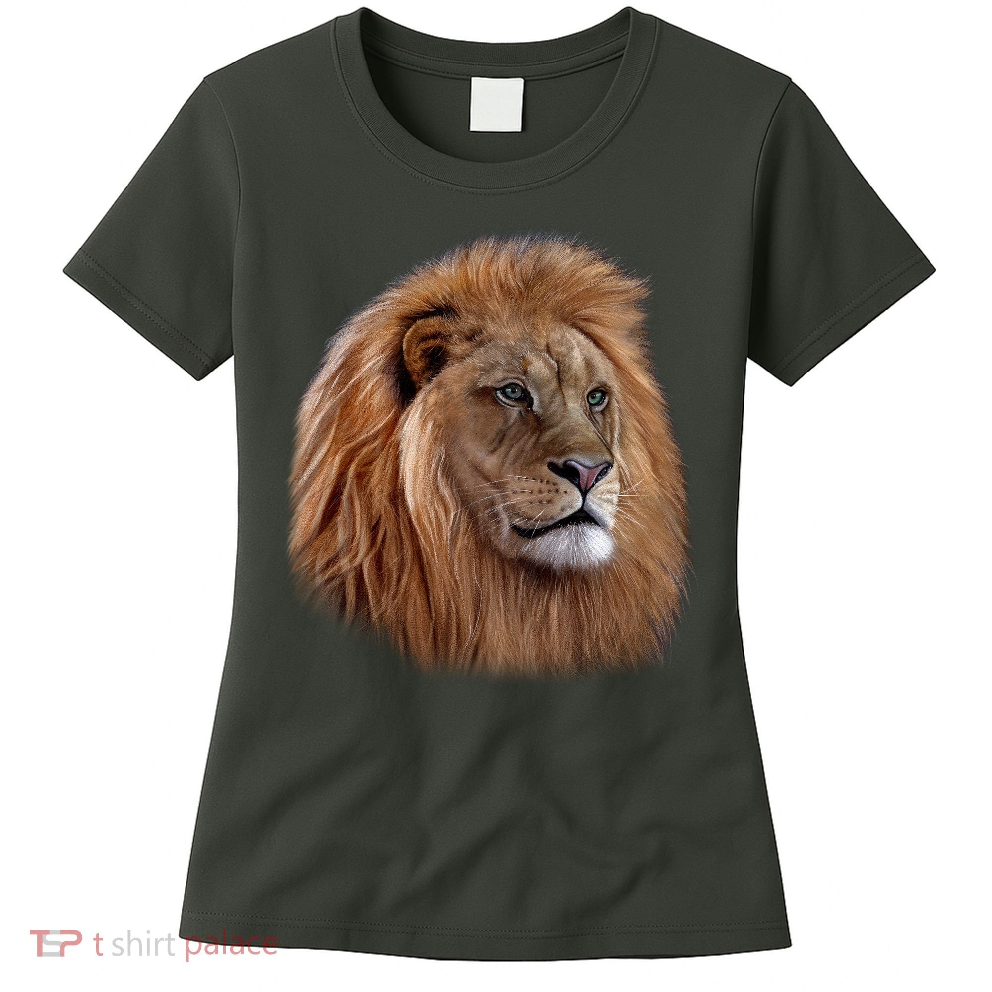 Majestic Lion Head Women's T-Shirt