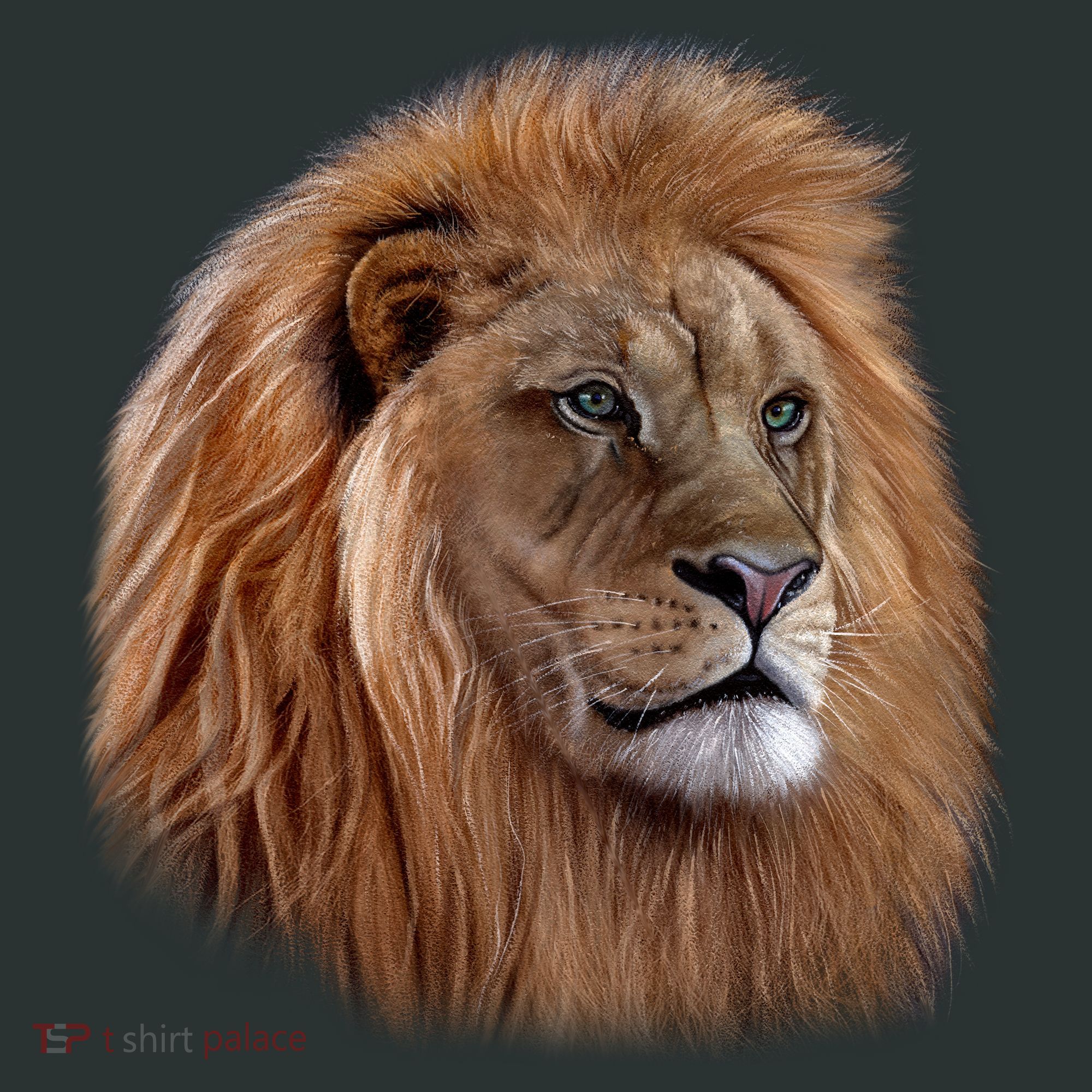 Majestic Lion Head Tote Bag