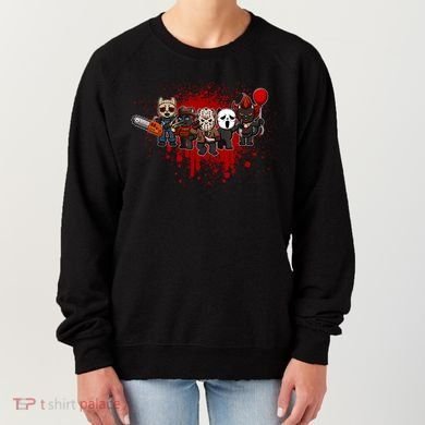 My Little Horror Crew Halloween Black Cat Women's Sweatshirt