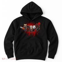 My Little Horror Crew Halloween Black Cat Hoodie thumb 0