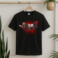 My Little Horror Crew Halloween Black Cat T-Shirt thumb 2