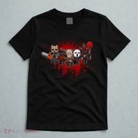 My Little Horror Crew Halloween Black Cat T-Shirt thumb 5