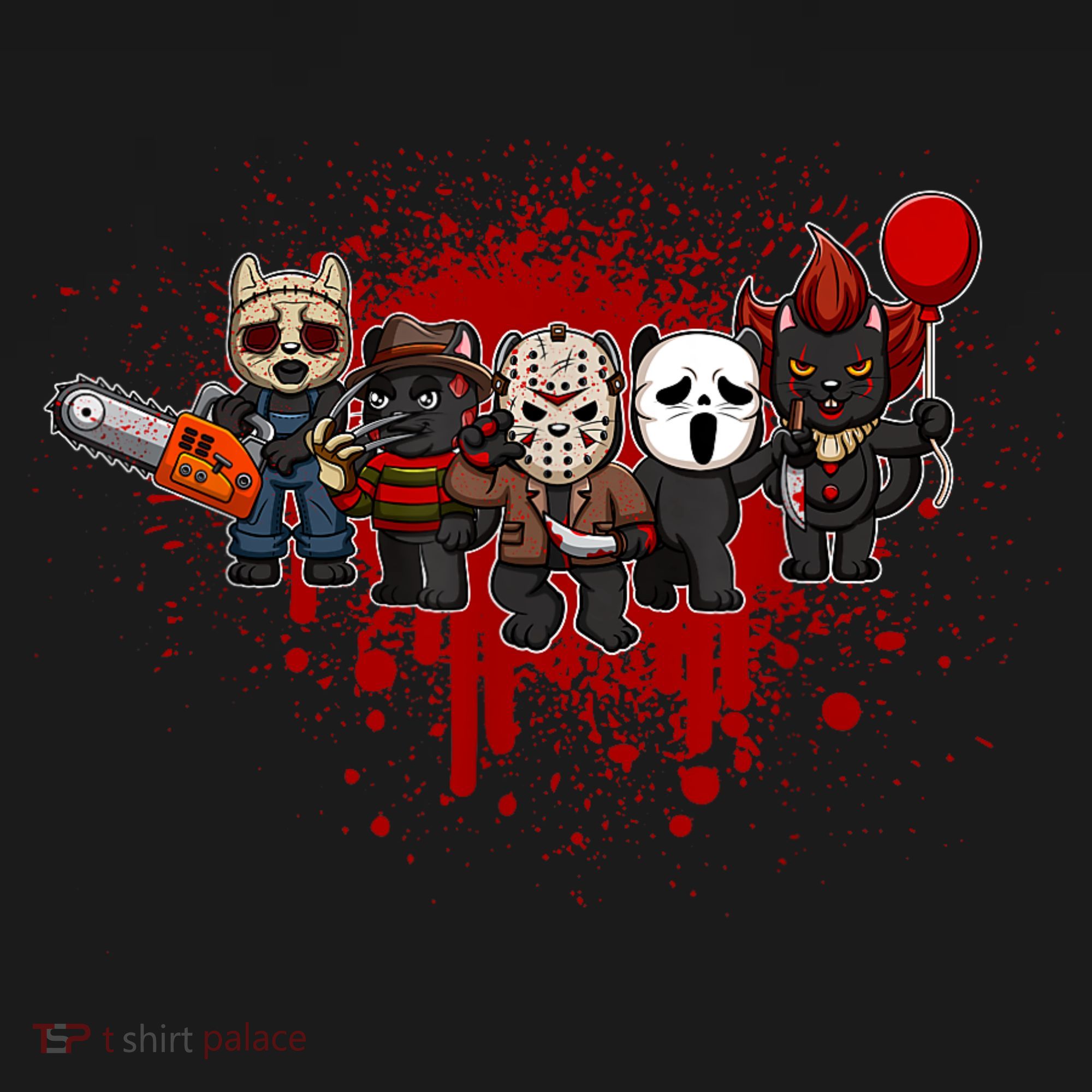 My Little Horror Crew Halloween Black Cat Backpack