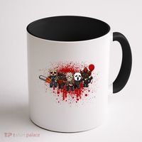 My Little Horror Crew Halloween Black Cat Coffee Mug thumb 1