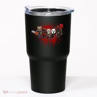 My Little Horror Crew Halloween Black Cat Tumbler thumb 0