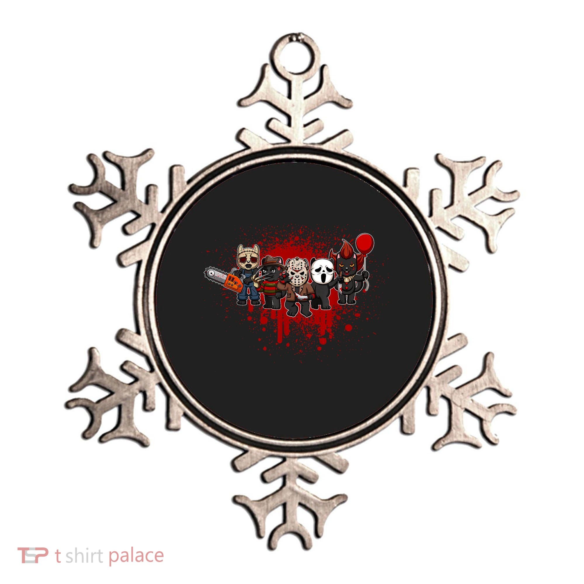 My Little Horror Crew Halloween Black Cat Ornament