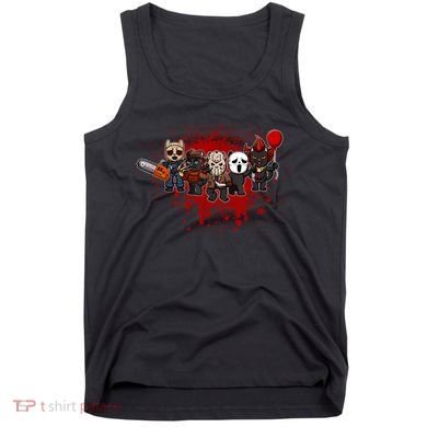 My Little Horror Crew Halloween Black Cat Tank Top
