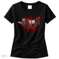 My Little Horror Crew Halloween Black Cat Women's T-Shirt thumb 0