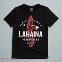 Maui Lahaina Hawaii Vintage Hawaiian Islands Surf T-Shirt thumb 5