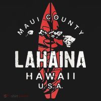 Maui Lahaina Hawaii Vintage Hawaiian Islands Surf T-Shirt thumb 7