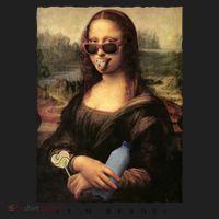 Mona Lisa I'm Ready Funny Party Women's Sweatshirt thumb 2