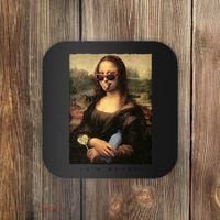Mona Lisa I'm Ready Funny Party Coaster thumb 0