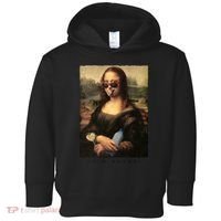 Mona Lisa I'm Ready Funny Party Toddler Hoodie thumb 0