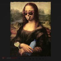 Mona Lisa I'm Ready Funny Party Tote Bag thumb 4