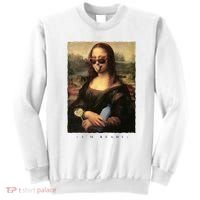 Mona Lisa I'm Ready Funny Party Sweatshirt thumb 0