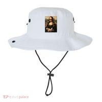 Mona Lisa I'm Ready Funny Party Bucket Hat thumb 0