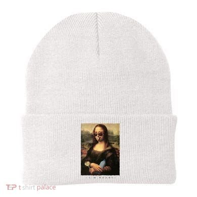 Mona Lisa I'm Ready Funny Party Beanie