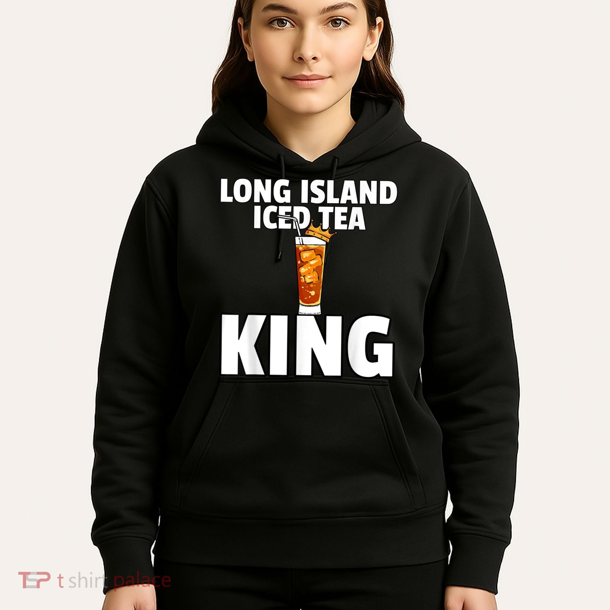 Mens Long Island Iced Tea For King Hoodie