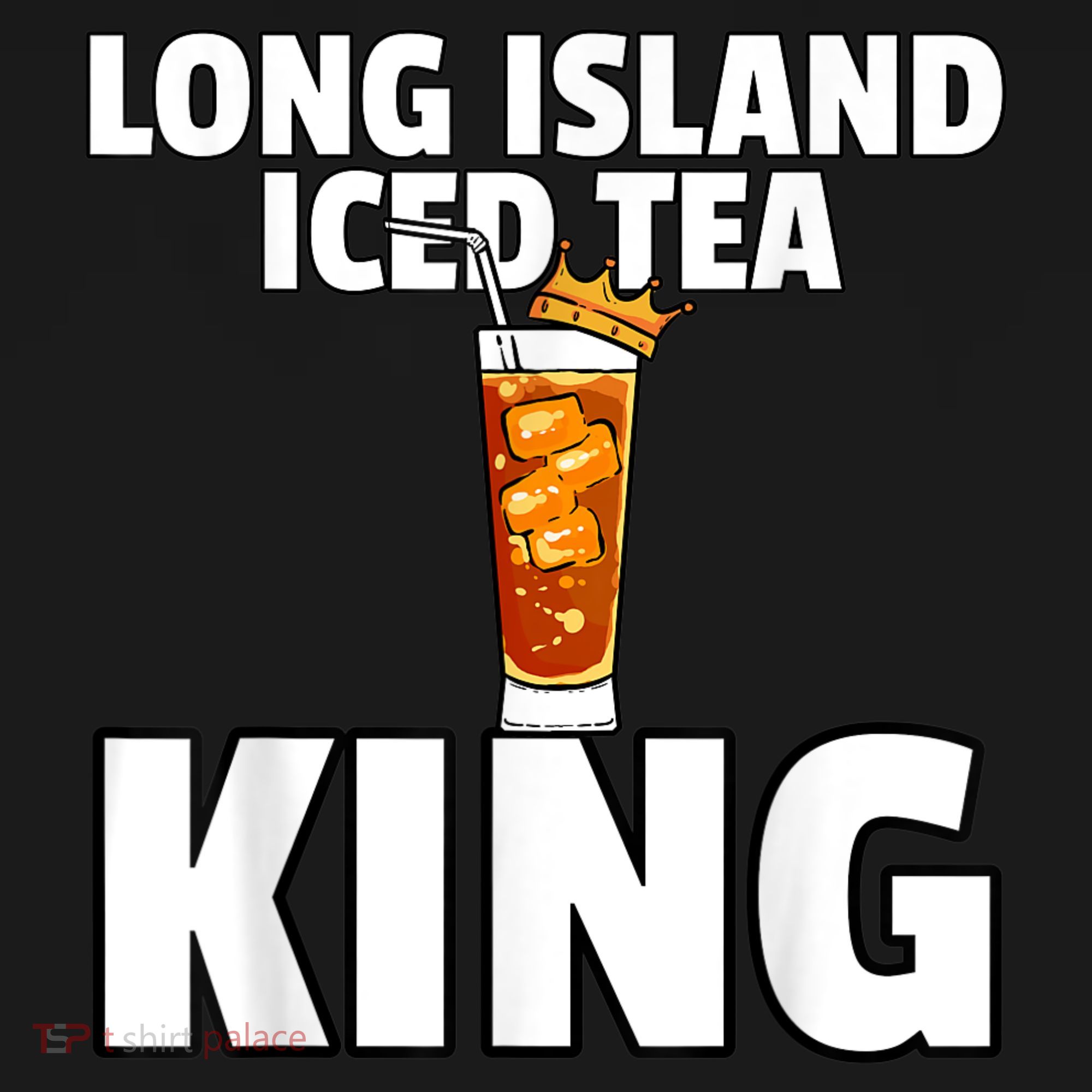 Mens Long Island Iced Tea For King Long Sleeve Shirt