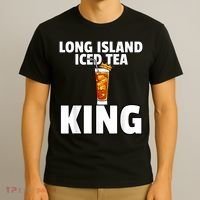 Mens Long Island Iced Tea For King T-Shirt thumb 3