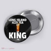 Mens Long Island Iced Tea For King Button thumb 0