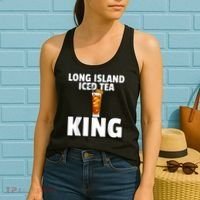 Mens Long Island Iced Tea For King Women's Tank Top thumb 2