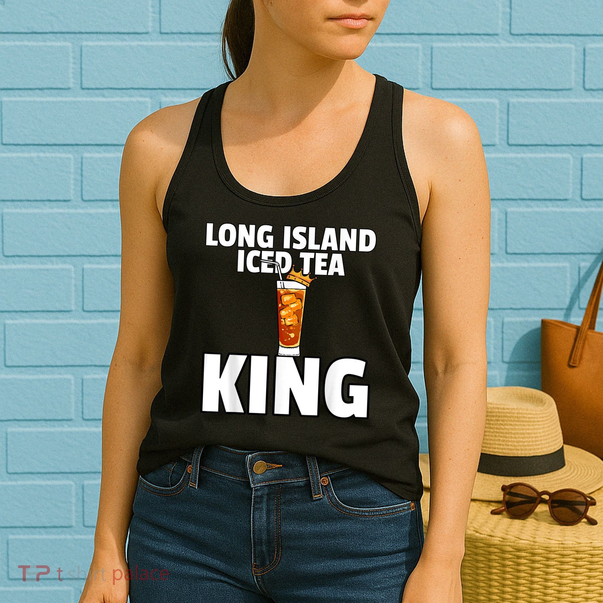 Mens Long Island Iced Tea For King Women's Tank Top