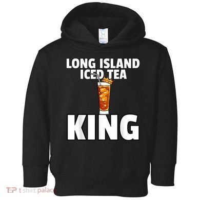 Mens Long Island Iced Tea For King Toddler Hoodie